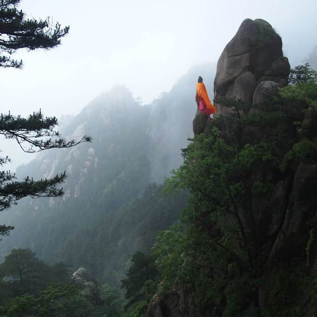 九华山九十九座名寺之观音峰