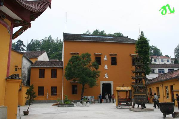九华山九十九座名寺之长生庵