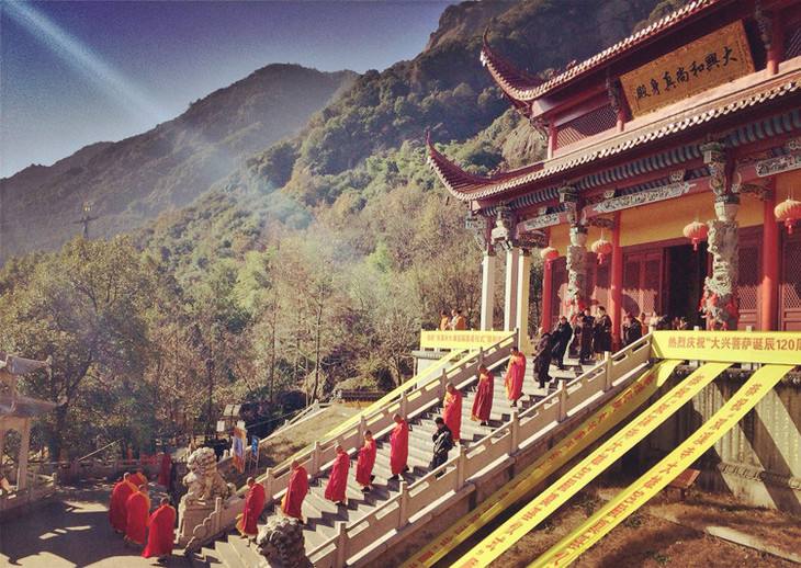 九华山九十九座名寺之双溪寺