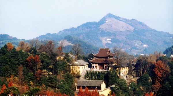 九华山风景-神光异彩