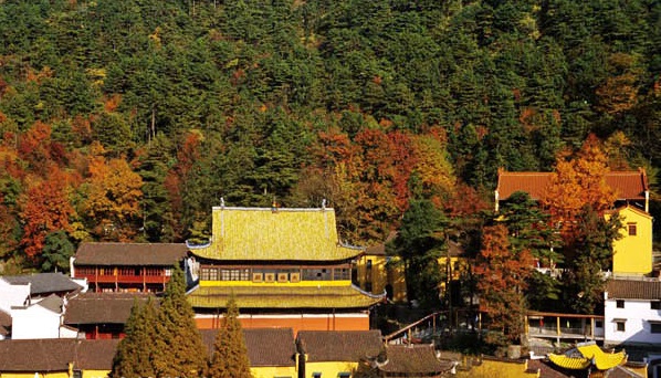 九华山风景-祗园晨曦