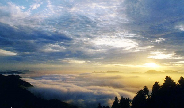 九华山风景-天台晓日