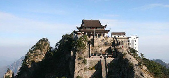 九华山风景-小天台