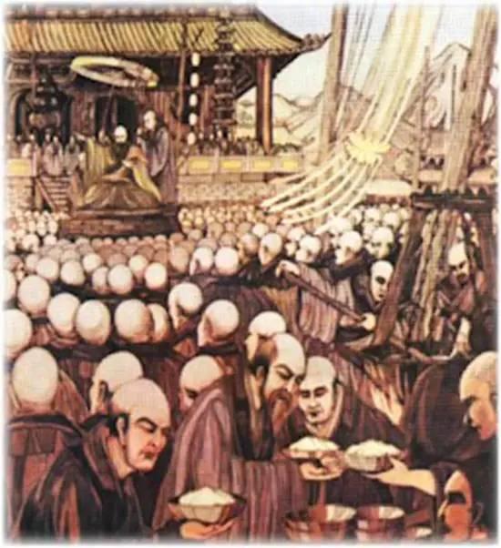 九华山地藏垂迹--东僧云集